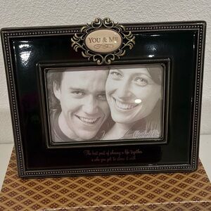 Grasslands road you and me ceramic/metal Picture Frame